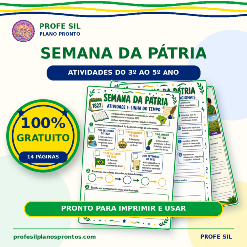 Semana da Pátria — Atividades do 3º ao 5º Ano