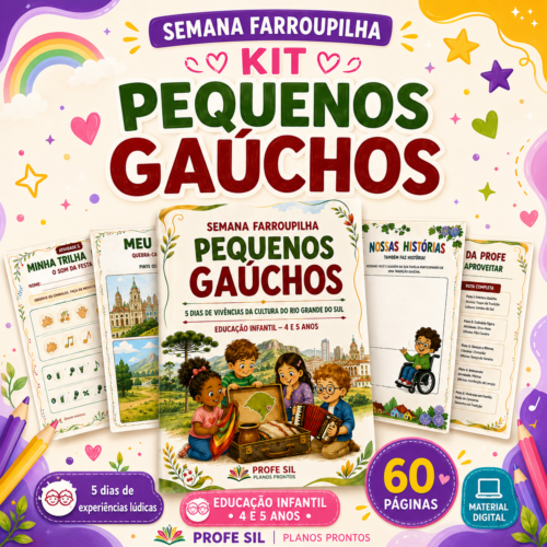 Kit Pequenos Gaúchos- Educação Infantil