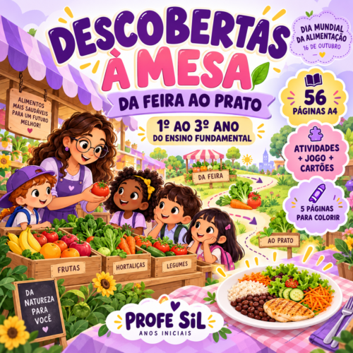 Descobertas à Mesa — Da Feira ao Prato- 1º ao 3º ano EF